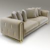 Consola y espejo plata 0002
